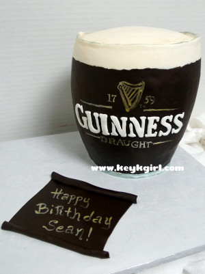 Guinness Beer Cake Keyks Bakery Massachusetts
