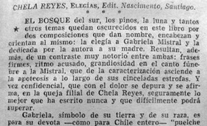 Crítica aparecida en Las Últimas Noticias el día 1963-03-09. Autor ...