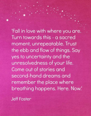 Jeff Foster Quotes