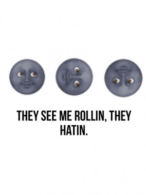 emoji, haters, hatin, lol