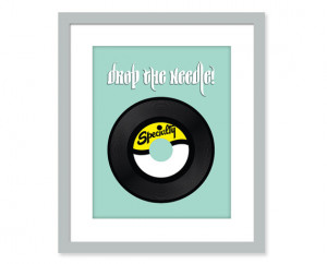 ... Photography: Dreamy Vinyl Record Scrabble Tile 8x10 inch by blueorder