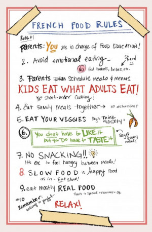 food rules to change their family s eat ing habits