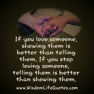 quotes about telling someone you love them