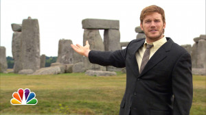 Andy at Stonehenge – Parks and Recreation
