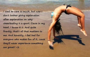 Cheer Tumbling Quotes this image include cheer