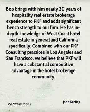 adds significant bench strength to our firm. He has in-depth knowledge ...