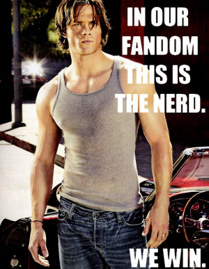 ikoiako:In our fandom this is NERD :) We win :)