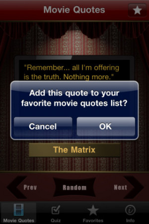 Download Movie Quotes Trivia Challenge iPhone iPad iOS