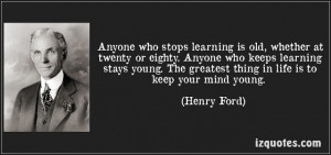 Quote For Today from Henry Ford