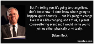 More Glenn Beck Quotes