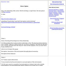 Bruce Lipton - Evolutionist