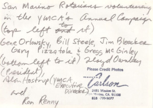 Dick Mountjoy and Paul Crowley Gene Orlowsky Debbie Lowrey Fogarty