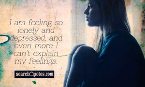 Feeling So Lonely Love Quotes