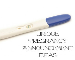 Facebook Pregnancy Announcement Ideas