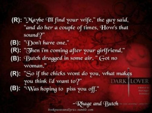 Book Quotes and Lyrics: Search results for Black Dagger Brotherhood