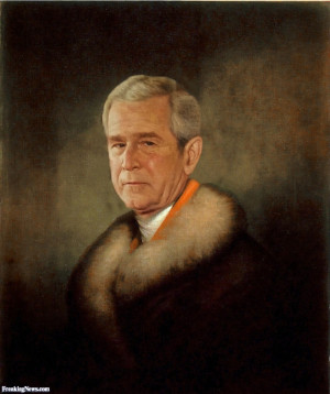 George Bush by Rembrandt pictures