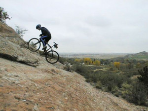 steep climb
