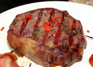 Roast Beef Steak Stock Image