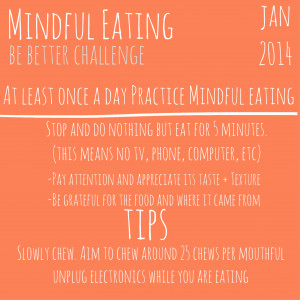 Mindful Eating: an anti-diet