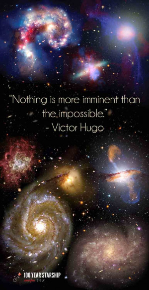 Nothing is more imminent than the impossible.