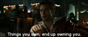 brad pitt quotes owning quotes gif