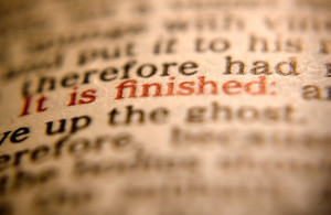 The finished work of Jesus upon the cross