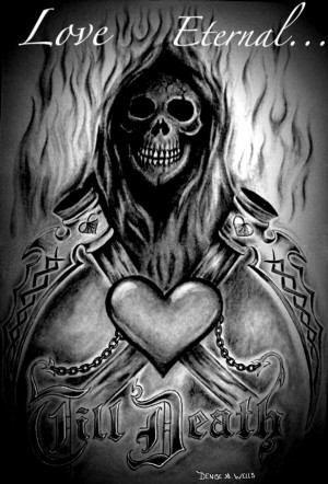 Love Eternal.....Till Death Tattoo... by Denise A. Wells