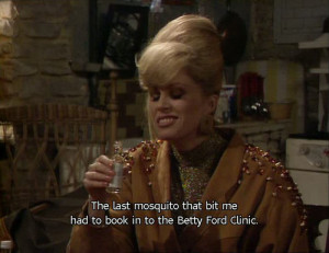 ... include: absolutely fabulous, patsy stone, funny, goals and quote