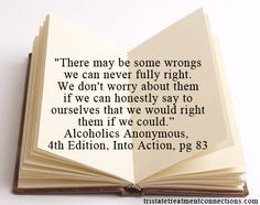 Quote from #Alcoholics #Anonymous , 4th Edition, Into Action. #Wise ...