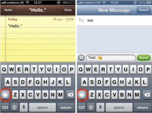 iOS 6 Now Knows How To Capitalize After Quotes & Emoji