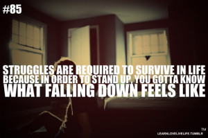 Feeling Down Quotes Tumblr Tagged with struggle, quote,