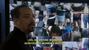 butts svu Ice T law and order