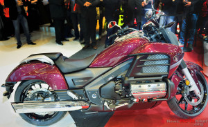 ... their muscle cruiser, the F6C, at the Paris motorcycle exhibition