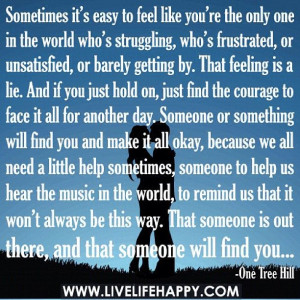 One of my favorite One Tree Hill quotes