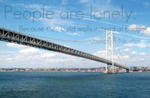People are lonely, because…