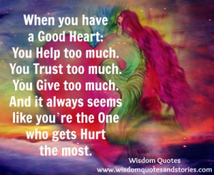 Good Heart You Help Too