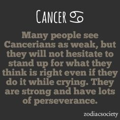 Zodiac Society: Cancer More