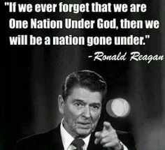 Love this Ronald Reagan quote, which I first heard from Paul Harvey.