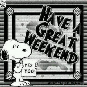 Weekend + Snoopy