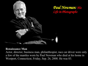 Paul Newman His Life In Photographs