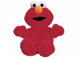 Pin Back Print Elmo Numbers