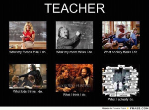 Being a teacher
