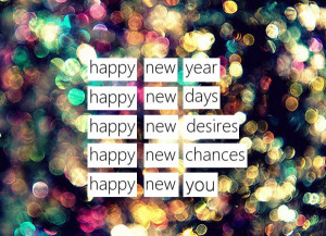 Happy new year, happy new you