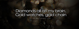 Click to get this diamonds on all my brain facebook cover photo