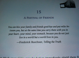 Love this quote from the book The Shack. Very appropriate for me now.