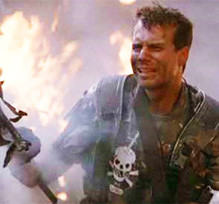 Aliens starring Bill Paxton as Private Hudson in Game Over moment ...