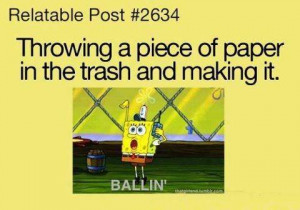 fun, quote, spongebob, throw