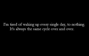 life seems too repetitious right now; i hate it.