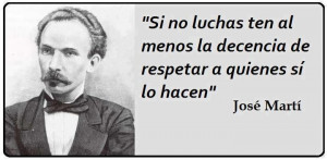 Frase de José Martí