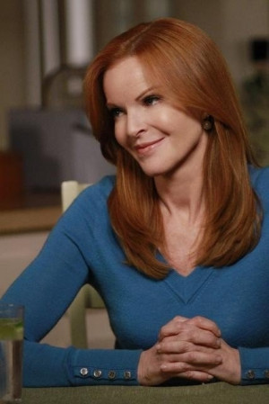 Still of Marcia Cross in Desperate Housewives, red hair